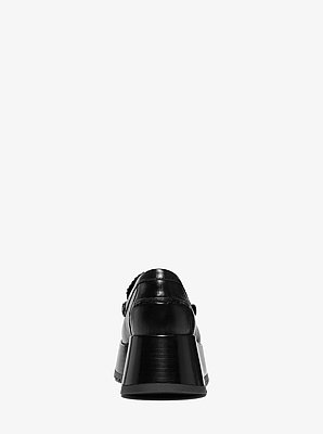 Indy Leather Platform Loafer