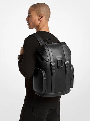 Sac &agrave; dos Cooper en cuir grain&eacute;