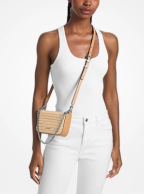 Wandelbare, geh&auml;kelte Pochette Bryant Small