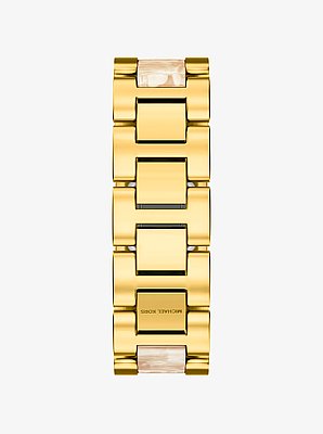 Petite Darrington Gold-Tone and Tortoiseshell Acetate Watch