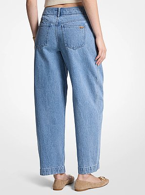 Denim Barrel Jeans