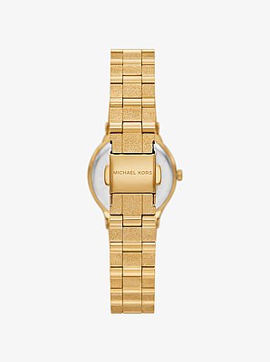 Petite Billie Frosted Gold-Tone Watch