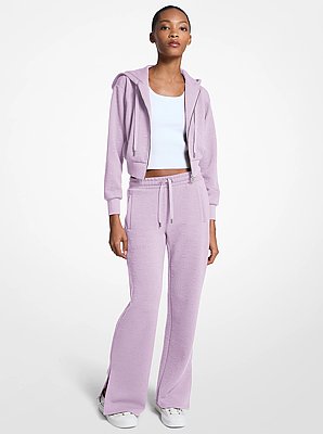 Logo Jacquard Knit Pants