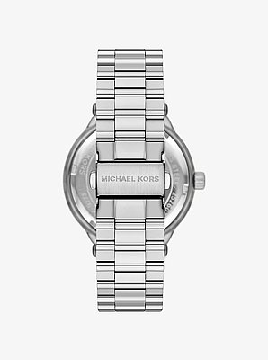 Reloj Billie oversize en tono plateado