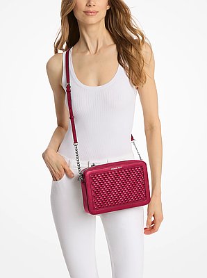 Grand sac &agrave; bandouli&egrave;re Jet Set tiss&eacute;
