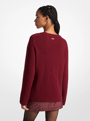 Ribbed Wool Sweater
