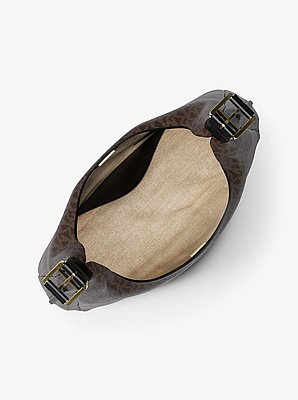 Nolita Large Signature Logo Hobo Shoulder Bag                           