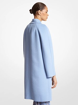 Balmacaan in cashgora double-face