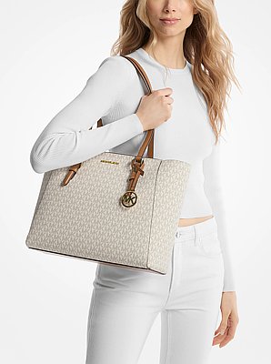 Bolso tote Charlotte grande 3 en 1 con logotipo