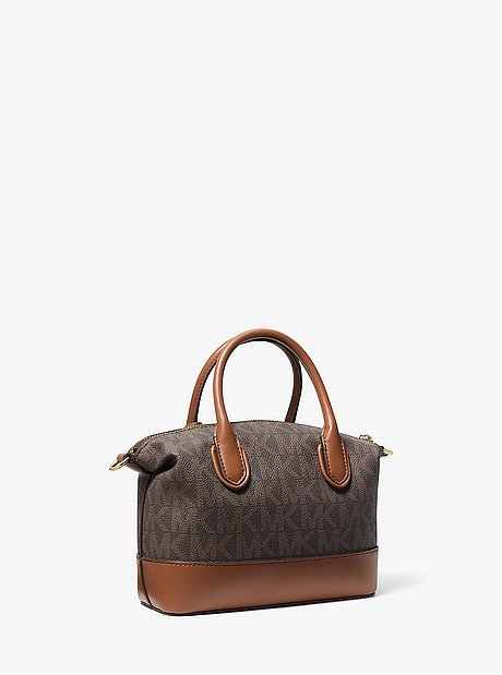 Hyde Small Signature Logo Satchel