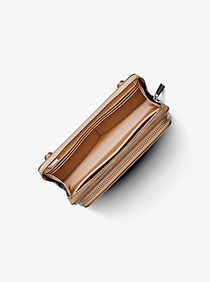 Borsa a tracolla continental Jet Set grande con logo