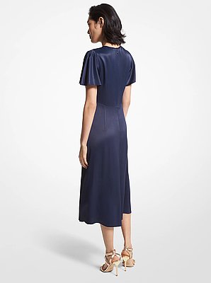 Vestido charmeuse