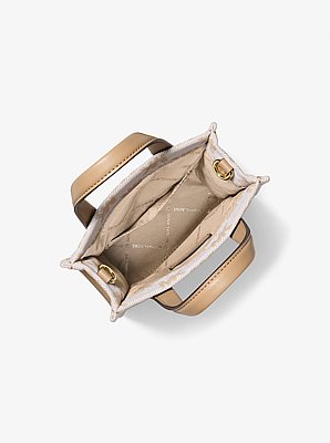 Gigi Extra-Small Logo Jacquard Crossbody Bag