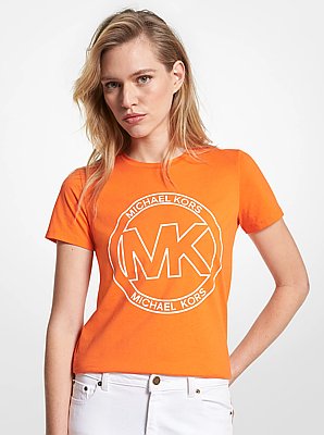 Camiseta de algod&oacute;n org&aacute;nico con logotipo impreso