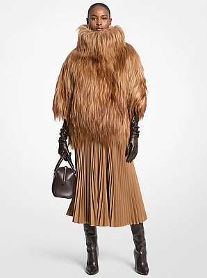 Long Haired Shearling Popover