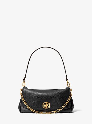 Bryant Large Textured Leather Convertible Shoulder Bag