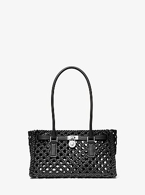 Hamilton Moderne Small Hand-Woven Satchel