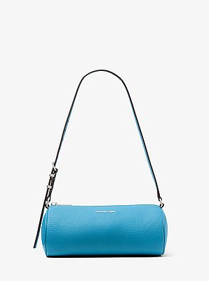 Izzy Small Pebbled Leather Barrel Pochette