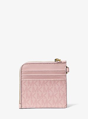 Billetera Jet Set Travel con cadena y logotipo exclusivo