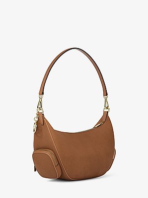 Merritt Medium Suede Convertible Shoulder Bag