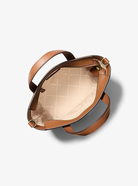 Pratt Small Saffiano Leather Tote Bag 