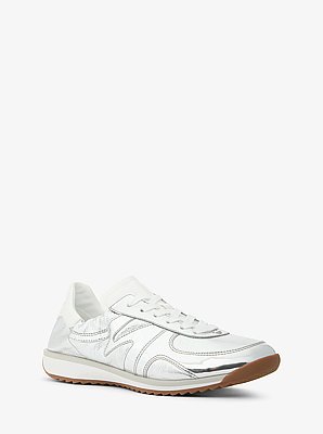 Colt Metallic Leather Trainer