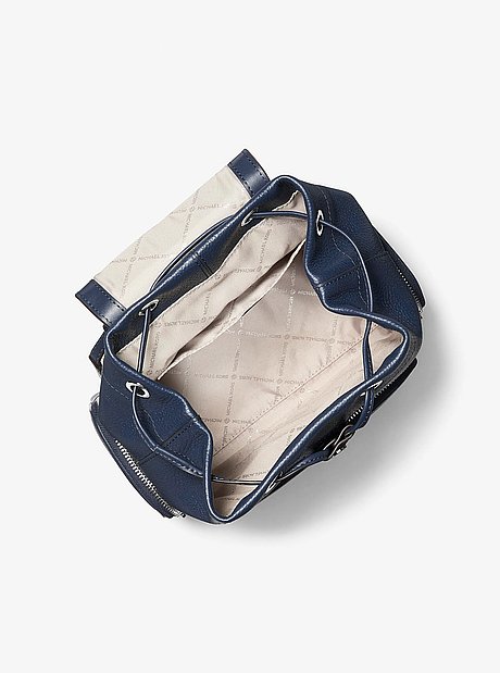 Mochila cargo Merrit peque&ntilde;a de piel granulada