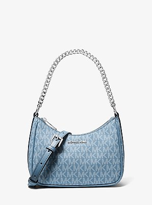 Petite pochette convertible Jet Set Travel &agrave; logo Signature