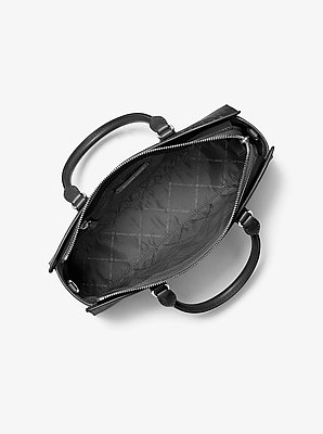 Arden Medium Printed Signature Logo Satchel