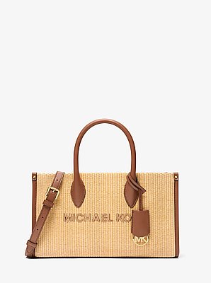 Mirella Medium Woven Satchel