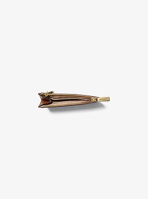 Monedero Jet Set Travel peque&ntilde;o de piel saffiano