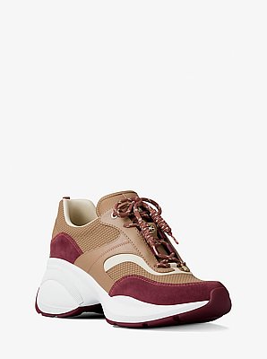Espadrille Kaia en mat&eacute;riaux multiples