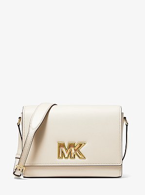 Bolso messenger Mimi mediano de piel