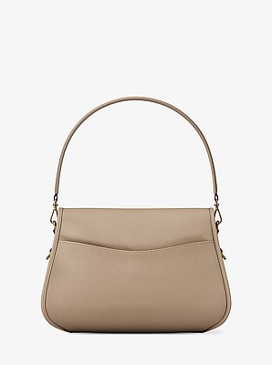 Bolso messenger Holmes mediano convertible de piel granulada