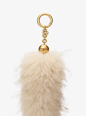Faux Fur Bag Charm