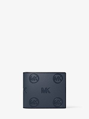 Cooper Logo Debossed Billfold Wallet With Passcase