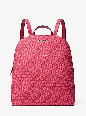 Cindy Large Signature Logo Backpack