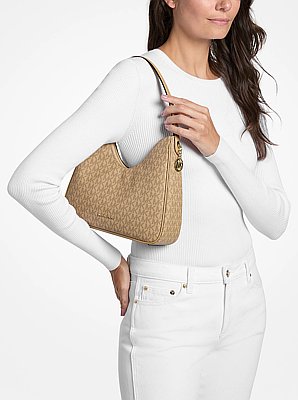 Petit sac &agrave; &eacute;paule boh&egrave;me Nayla &agrave; logo Signature