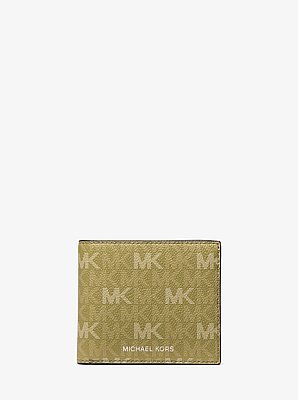 Cooper Printed Signature Logo Billfold Wallet