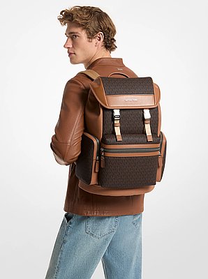 Jet Set Signature Logo Backpack
