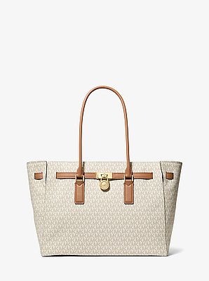 Hamilton Moderne Large Signature Logo Tote Bag
