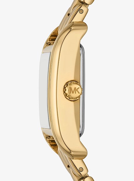 Mini Monroe Gold-Tone Watch and Jewelry Gift Set