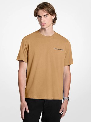 Bedrucktes T-Shirt aus Baumwolle