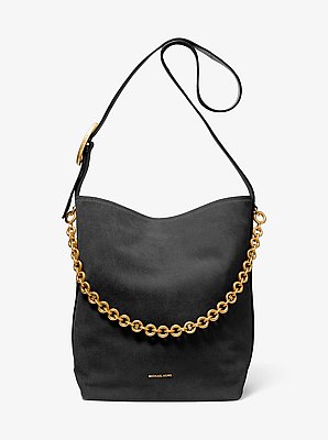 Nolita Large Suede Bucket Tote Bag