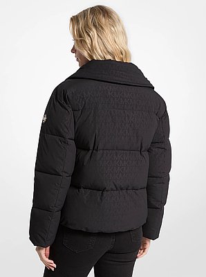 Signature Logo Quilted Puffer Jacket