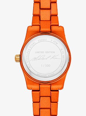 Limited-Edition Petite Lexington Orange-Tone Watch