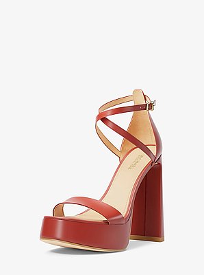 Cami Leather Platform Sandal