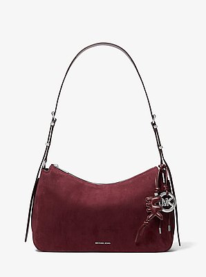 Puffy Logo Leather Bag Charm