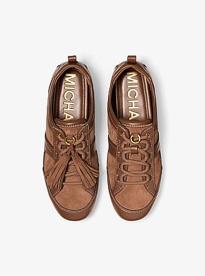 Keely Tassel Suede Trainer 