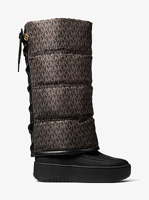 Starling Signature Logo Print Puffer Boot